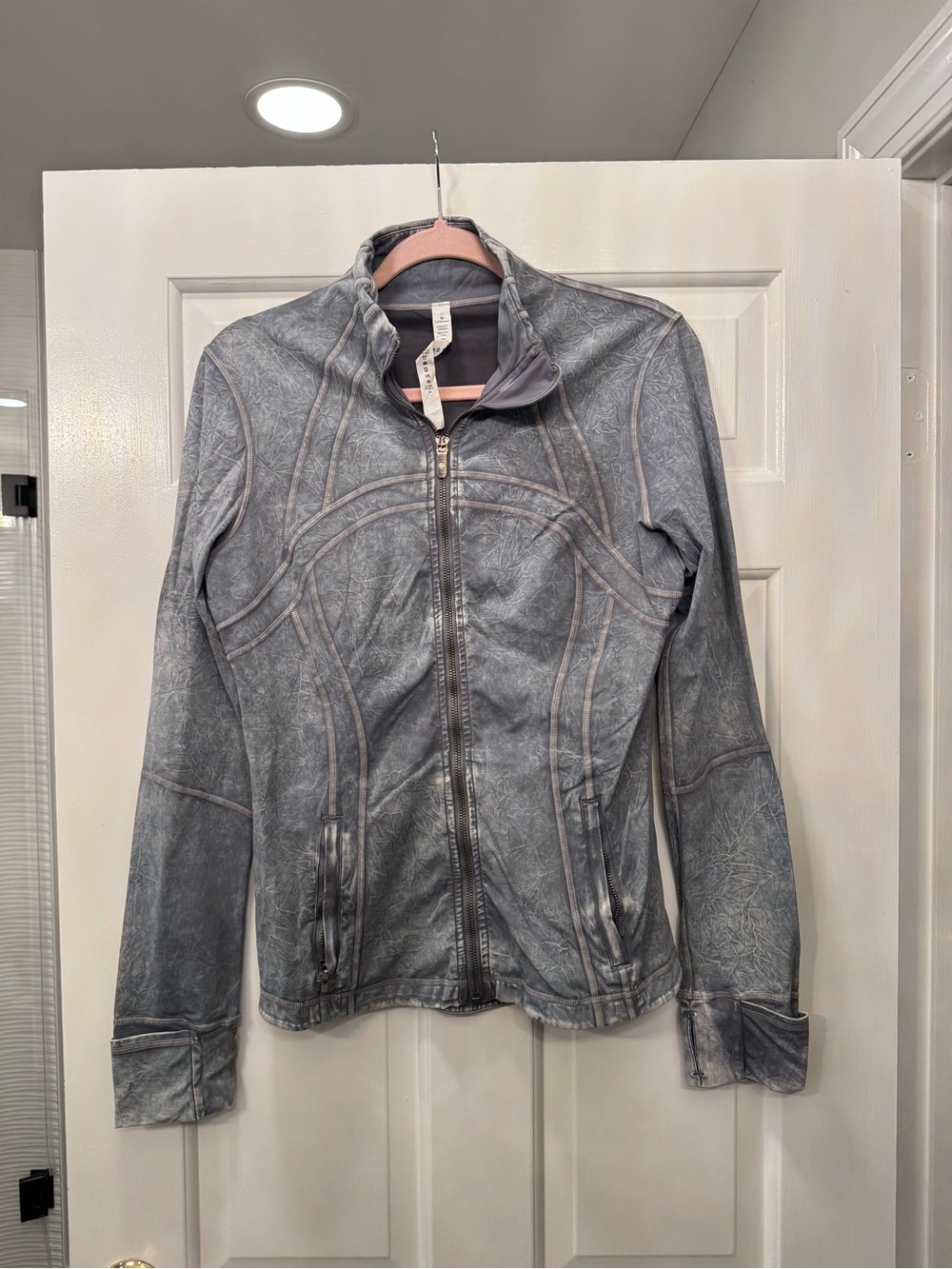 lululemon ice wash asphalt grey define jacket